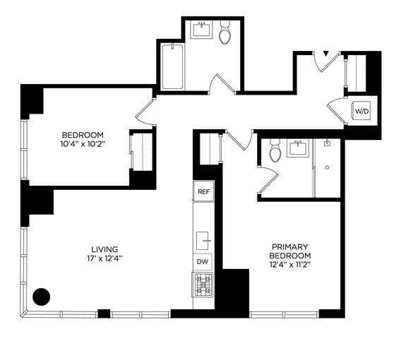 Floorplan - Lincoln at Bankside