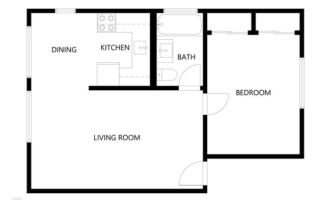Floorplan - The Hudson