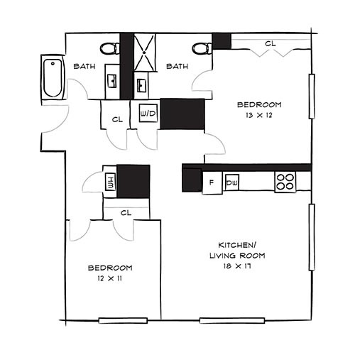 Floorplan - Prism