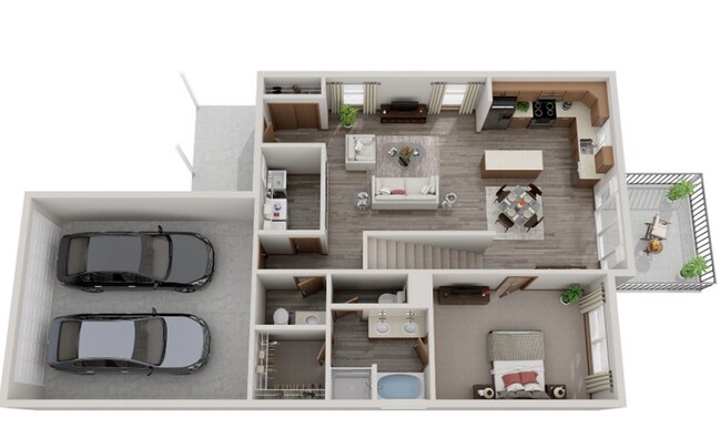 Summit Floor 1 - Residences at Indian Trail