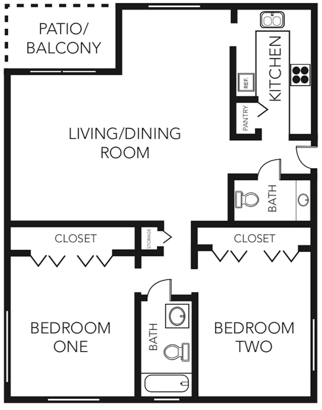 Floorplan - Seaside Villas