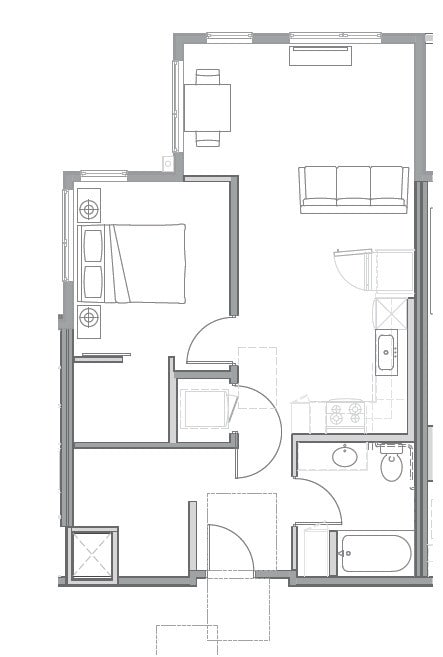 Floorplan - Uptown at Kirkland Urban