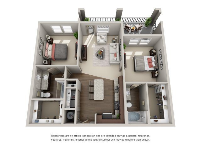 Floorplan - Brookson Flats