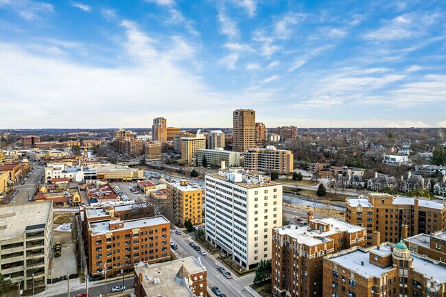 Aerial Photo - Winston Churchill Condominiums