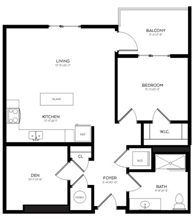 Floorplan - The Franklin at 11th Street Station