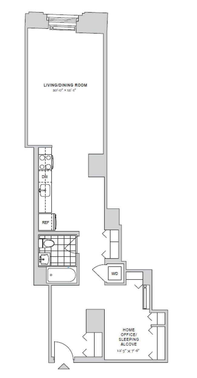 Floorplan - 70 Pine Apartments