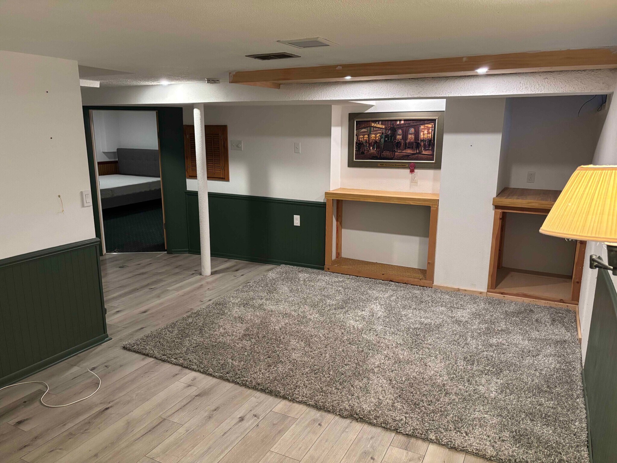 Basement living room - 3276 S Lenox St