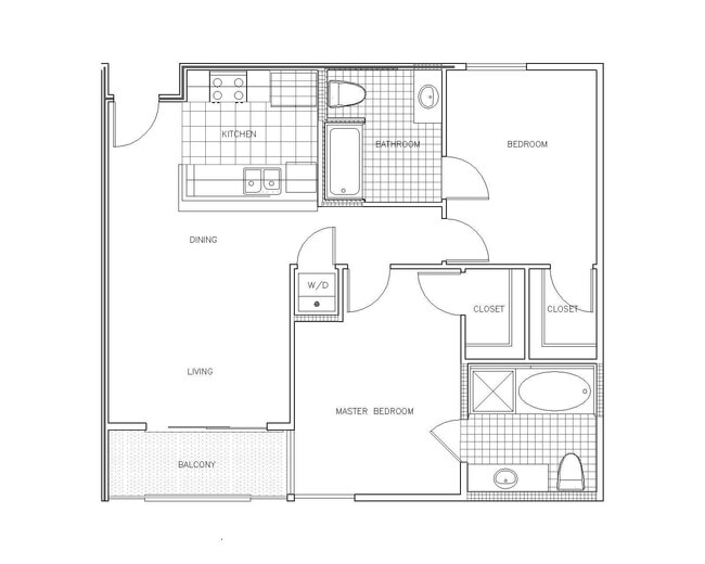 Venezia 2x2 floor plan PR SM Venezia LLC - PR SM Venezia LLC