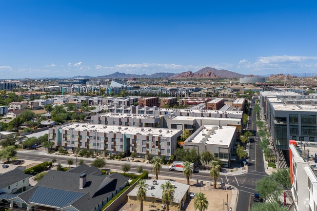 Aerial Photo - Dwell at 5th and Farmer
