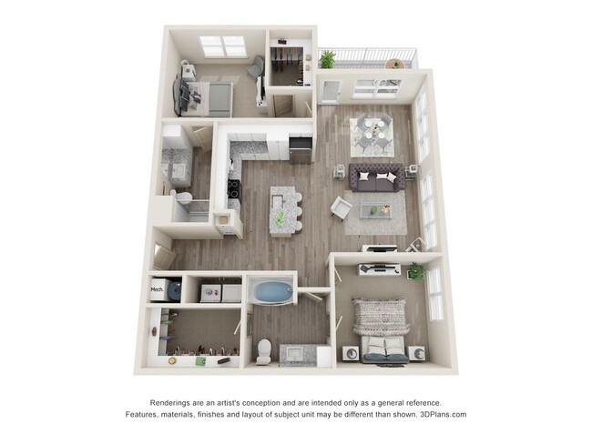 Floorplan - The Mezz at Fiddlers Green