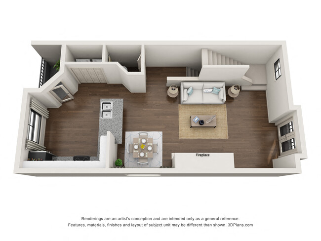 Floorplan - The Brownstones