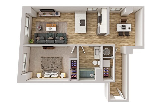 Floorplan - Novi Lofts