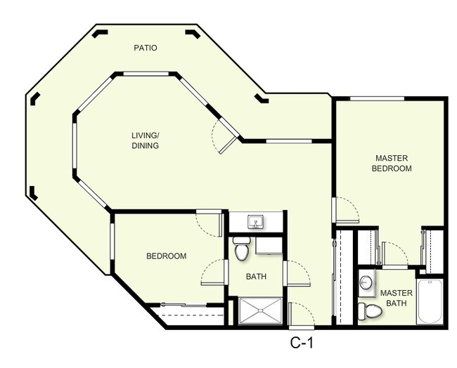 2BR/1.5BA - The Remington