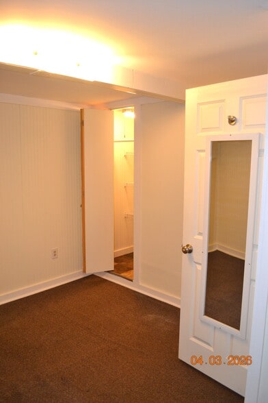 with bedroom door open you can see its proximity to the closet... - 222 W Case St