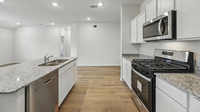 Building Photo - Beautiful new 4-bedroom, 2-bath home with an open floor plan, granite kitchen, two-car garage, an...