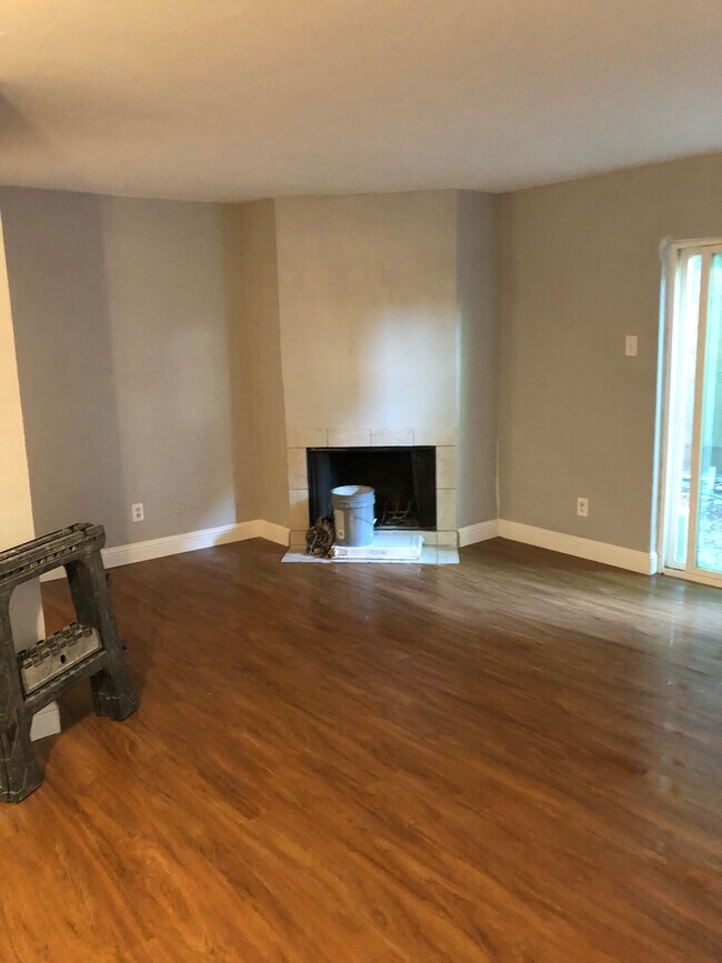 Living Room Fireplace - 4429 Bowser Ave
