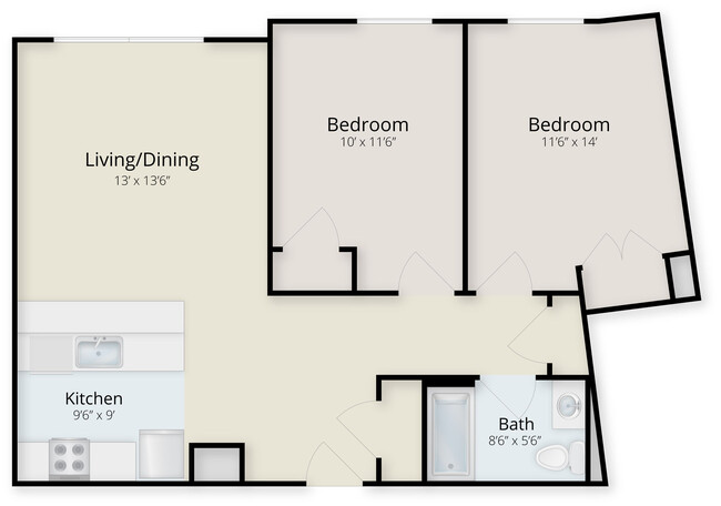 Floorplan - Indigo Block Master Tenant