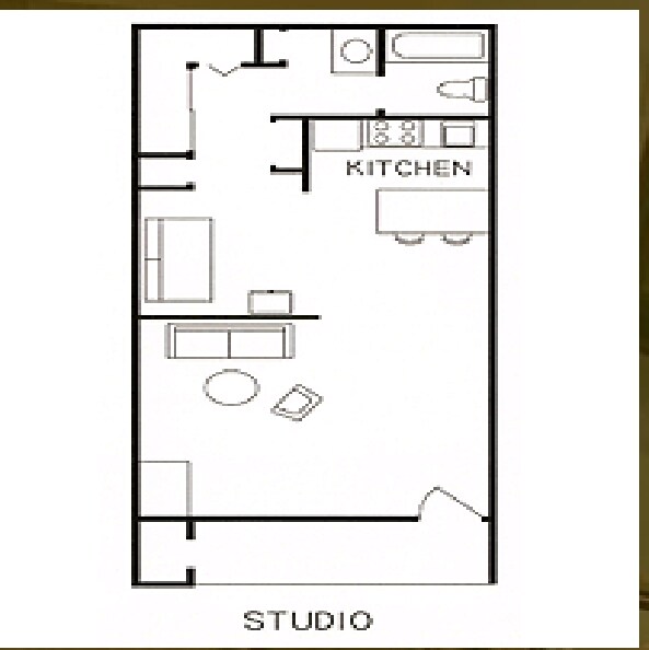 Studio - Creekside Place