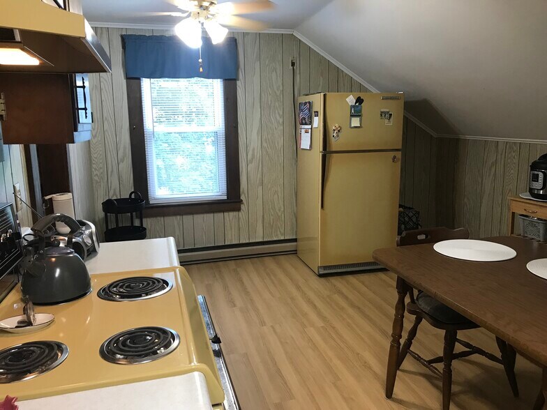 Kitchen has window - 38 Highland St