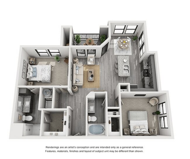 Floorplan - The Flats at Shadowglen