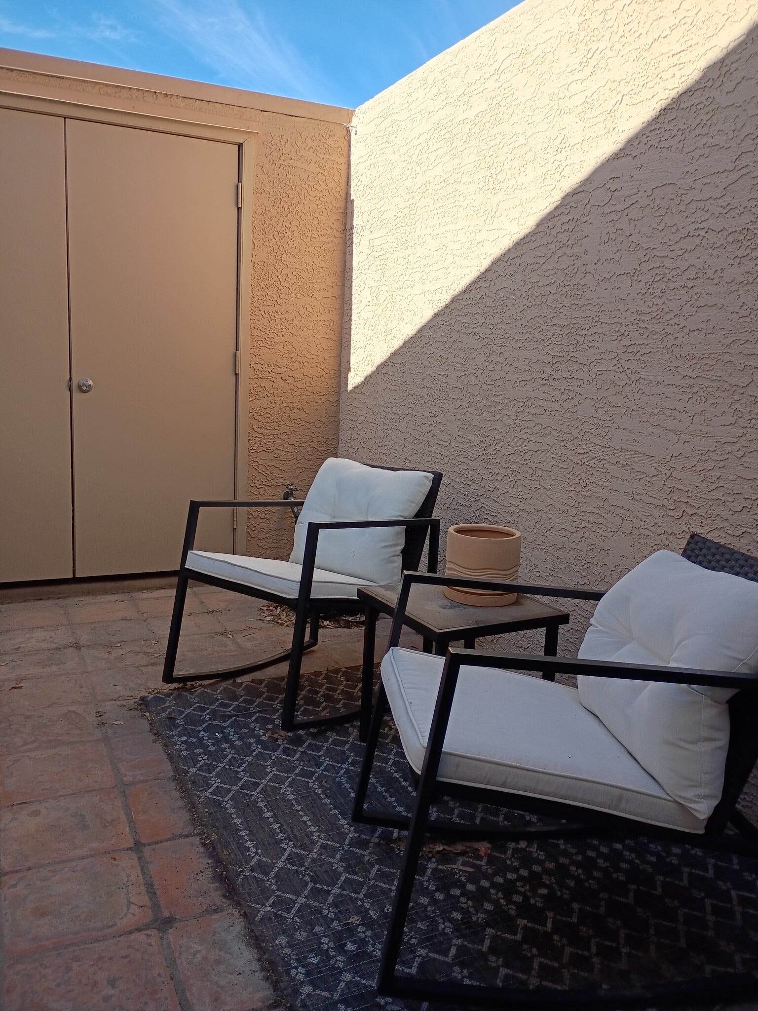 Patio large enough for grilling and patio furniture - 7618 E Callisto Cir