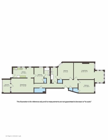 Floorplan - 5229 S. Drexel Avenue