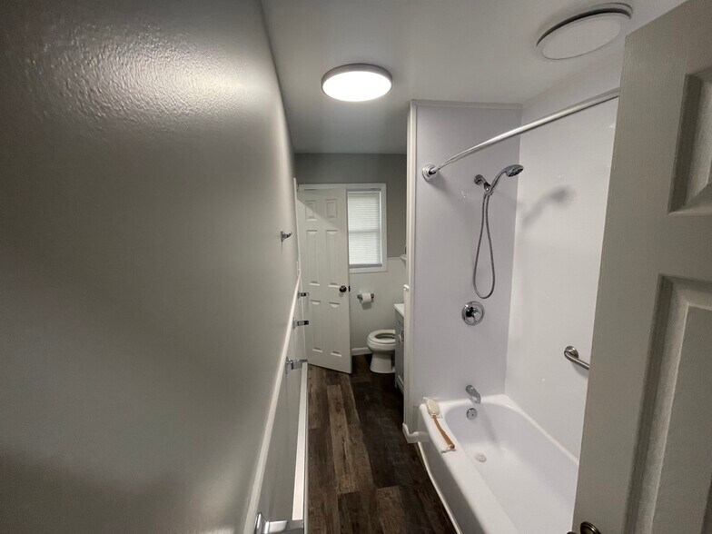 Bathroom View from Hall Entry - 16 Slate Hill Rd