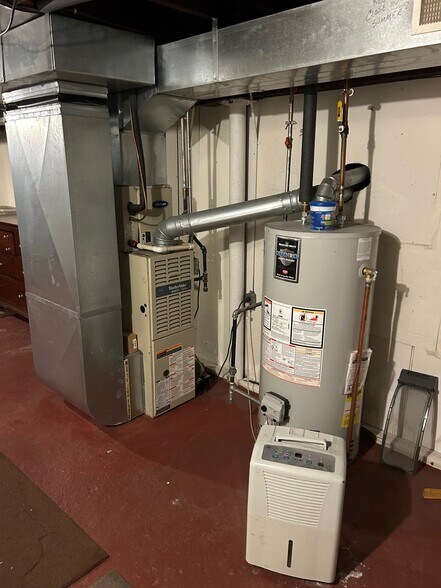 furnace and water heater - 1075 Lakepointe St