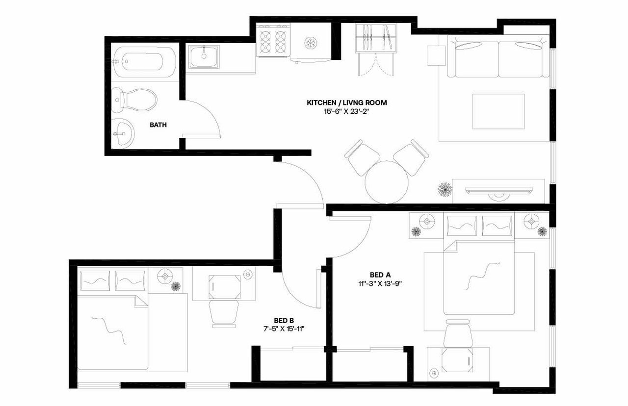 Building Photo - Room in Shared 2 bed/1 bath home