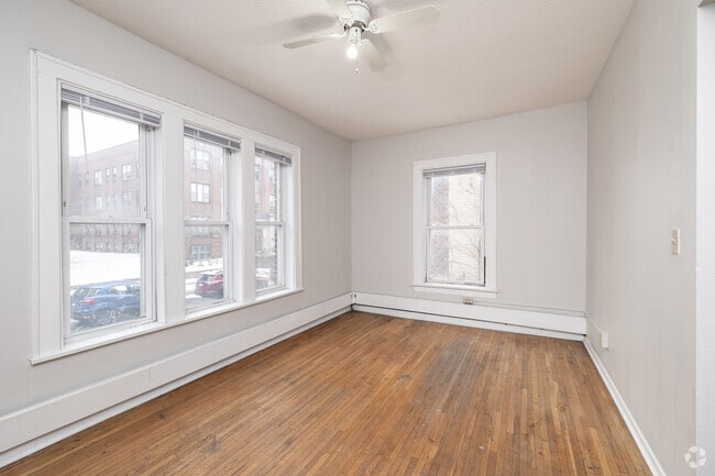2BR, 1BA - 720SF - Living Room - 1st Avenue Flats
