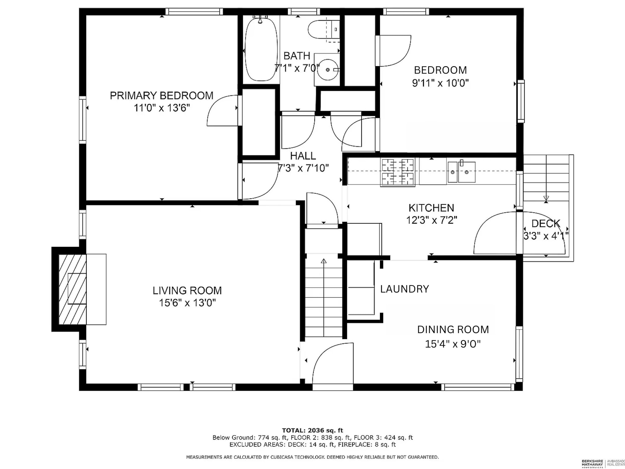 First level - 2634 S 15th St
