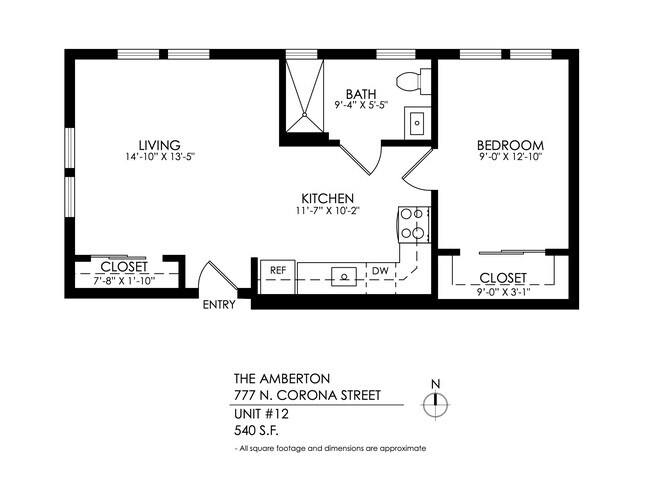 Floorplan - The Amberton