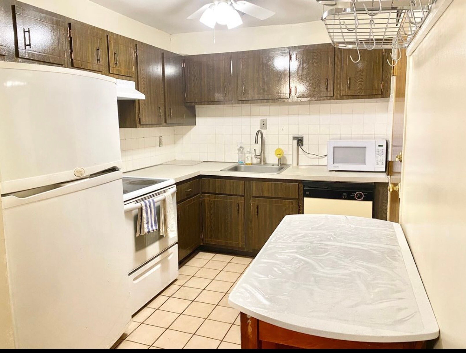 Kitchen and island - 2108 Phillips Rd