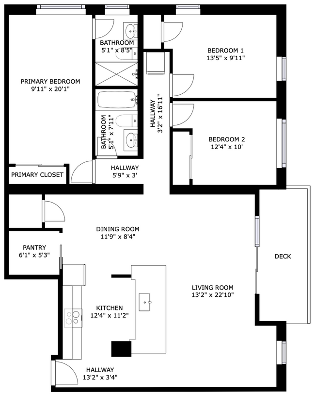 Floorplan - CitiView ~ On the River