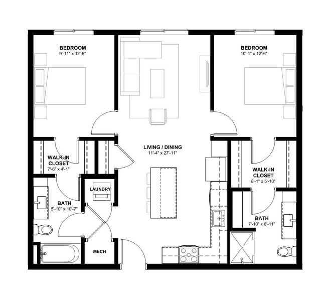 Floorplan - Square at 48  II