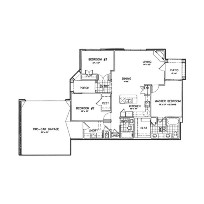 Floorplan - Mansions at Canyon Creek