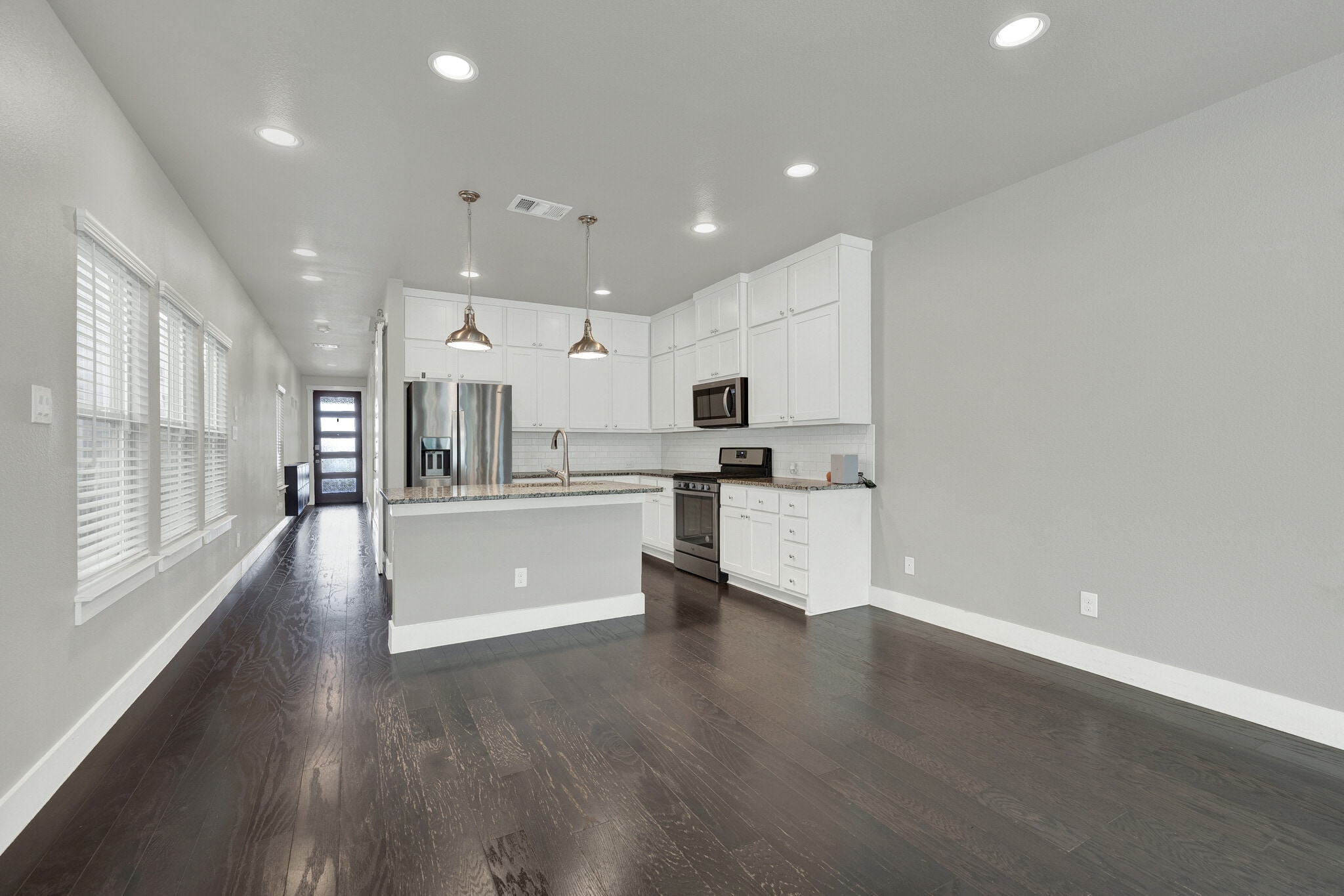 Kitchen from living room - 412 Natalen Ave