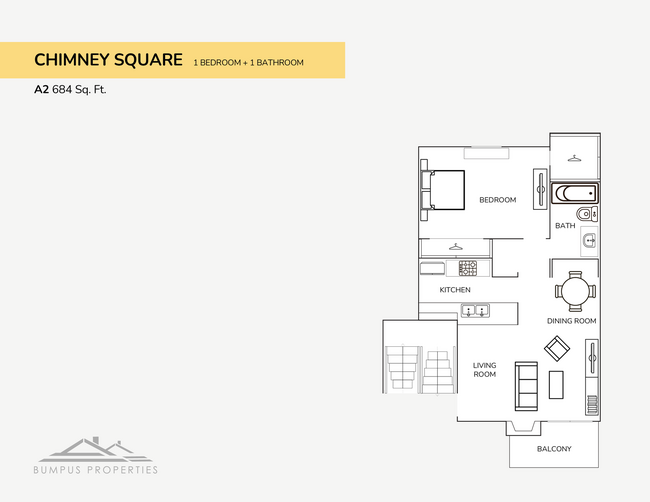 Floorplan - Chimney Square Apartments