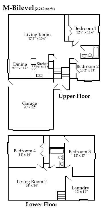 M-Bilevel - Bentwood Estates