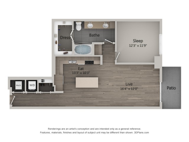 Floorplan - CATALYST Houston