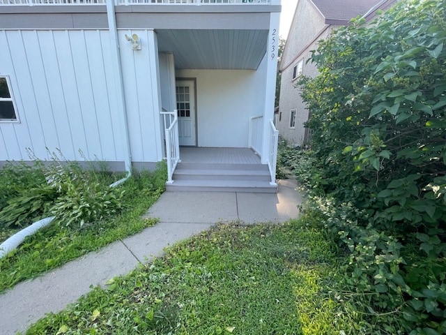 Back porch - 2539 Quincy St NE