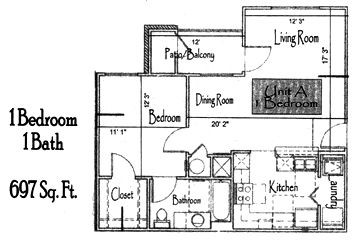 Floorplan - Montgomery Pines Apartments