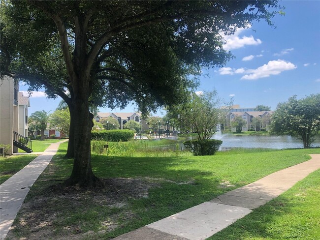 Front Yard overlooking Pond - 4708 Walden Cir