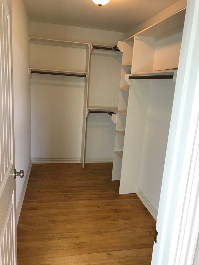 upstairs: large master closet - 606 South A Ave.