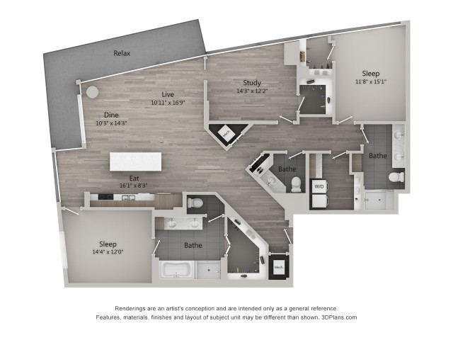 Floorplan - CATALYST Houston