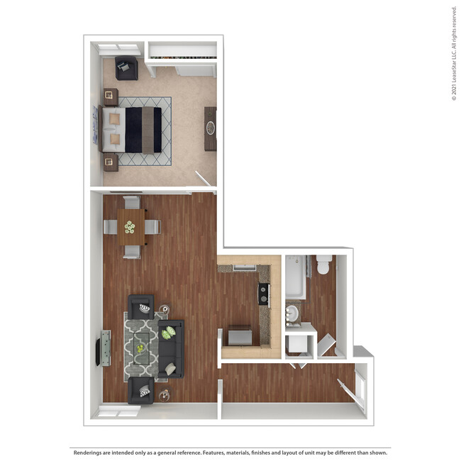 Floorplan - Pleasanton Glen Apartments