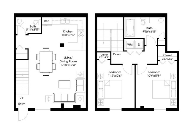 Floorplan - FreightYard Townhomes and Flats