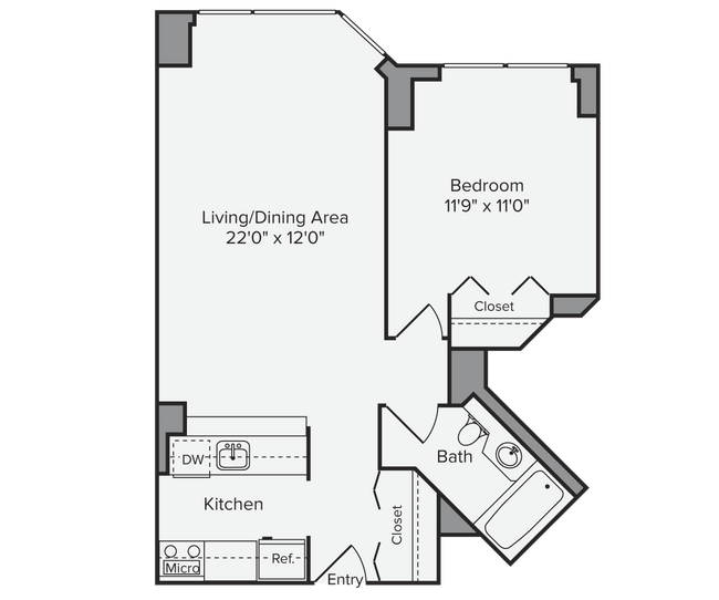 Floorplan - Avalon Midtown West