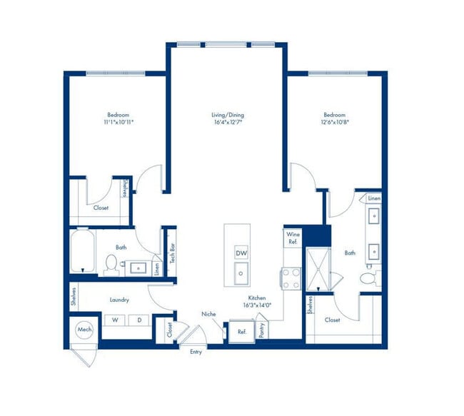 Floorplan - Camden Durham