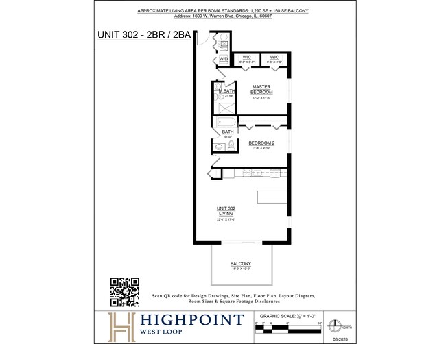 Floorplan - HIGHPOINT West Loop